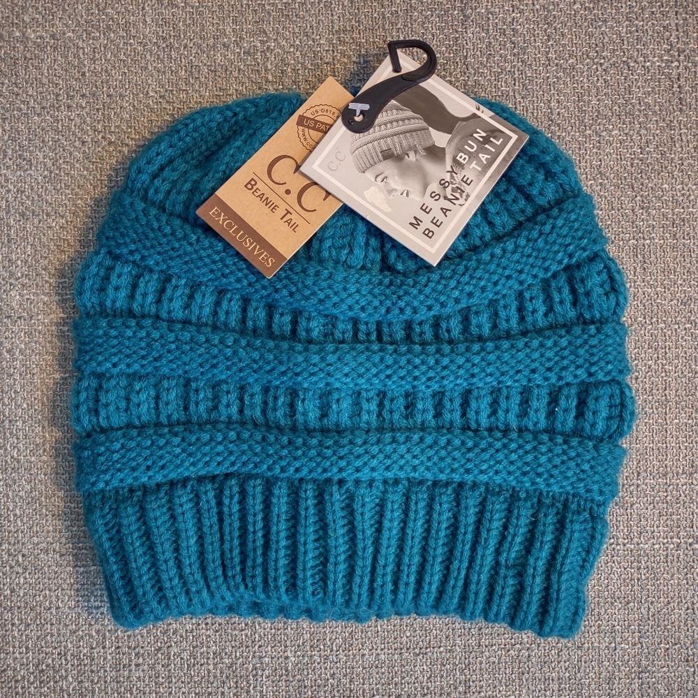 Brand New!*Messy Bun Beanie***